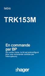 hager tebis quicklink TRK153M Mode D'emploi