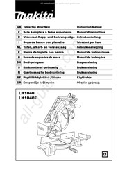 Makita LH1040 Manuel D'instructions