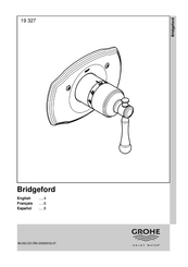 Grohe Bridgeford 19 327 Instructions D'installation