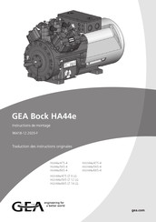 GEA Bock HAX44e/665-4 Instructions De Montage