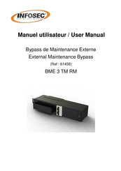 INFOSEC UPS SYSTEM BME 3 TM RM Manuel Utilisateur