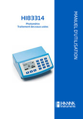 Hanna Instruments HI83314 Manuel D'utilisation