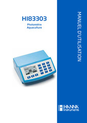 Hanna Instruments HI83303 Manuel D'utilisation