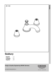 Grohe Seabury 20 122 Instructions D'installation