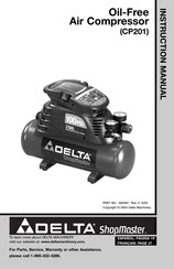Delta ShopMaster CP201 Manuel D'instructions