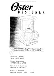 Oster Designer 3274 Mode D'emploi