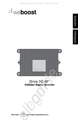 weBoost Drive 3G-M SmarTech III Instructions D'installation