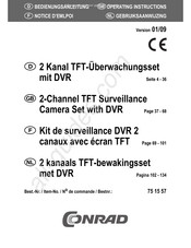 Conrad 75 15 57 Notice D'emploi