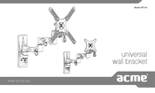 ACME MT105 Instructions D'installation