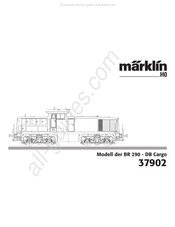 marklin 37902 Mode D'emploi