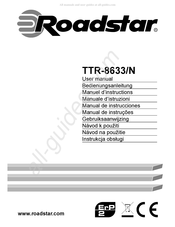 Roadstar TTR-8633N Manuel D'instructions