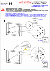 Richelieu 8510016 Instructions D'installation