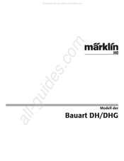 marklin DH Serie Mode D'emploi