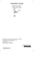 Kohler K-10674 Instructions D'installation