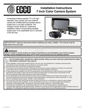 Ecco K7000B Instructions D'installation