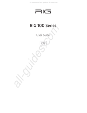 Nacon RIG 100 Serie Mode D'emploi