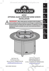 Napoleon GPFCE Instructions D'installation
