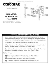 Echogear EGLF3 Instructions D'installation