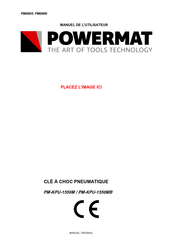 Powermat PM-KPU-1550M Manuel De L'utilisateur