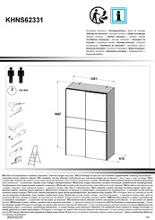 Forte KHNS62331 Notice De Montage