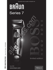 Braun Hugo Boss 7 Serie Mode D'emploi