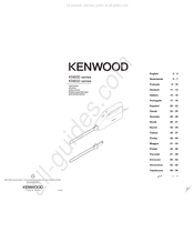 Kenwood KN600 Série Instructions