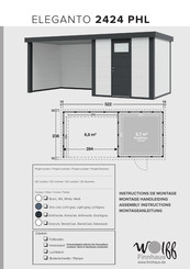 Wolff Finnhaus ELEGANTO 2424 Instructions D'installation