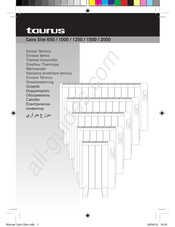 Taurus Cairo Slim 1000 Instructions D'installation