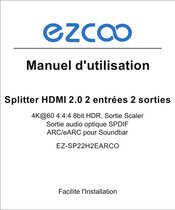 EZCOO EZ-SP22H2EARCO Manuel D'utilisation