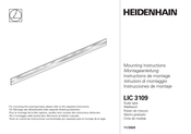 HEIDENHAIN LIC 3109 Instructions De Montage