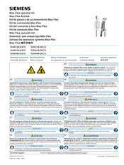 Siemens Max-Flex 3VA9278-0CK12 Notice D'utilisation