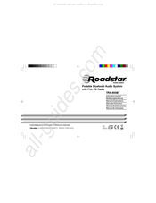 Roadstar TRA-800BT Manuel D'instructions