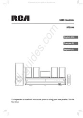 RCA RTD396 Mode D'emploi