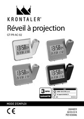 Krontaler GT-PR-AC-02 Mode D'emploi