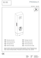 Pressalit R9113 Notice De Montage