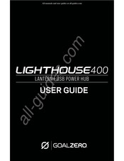 Goalzero Lighthouse 400 Mode D'emploi