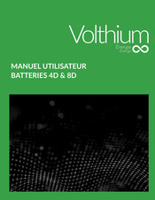 Volthium 8D Manuel Utilisateur