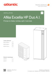 Atlantic Alféa Excellia HP Duo A.I. Installation