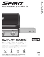 Weber Spirit EP-335 PREMIUM GBS Mode D'emploi