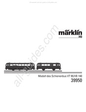 marklin VT 95/VB 140 Mode D'emploi