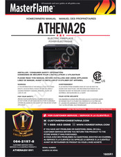 MASTERFLAME Athena26 Manuel Du Propriétaire