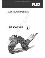 Flex LRP 1503 VRA Notice D'instruction D'origine