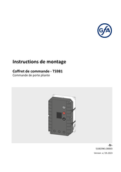 Gfa TS981 Instructions De Montage