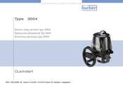 Burkert 3004 Guide Rapide