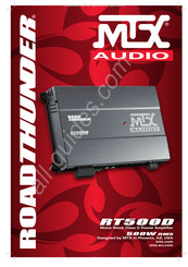 MTX Audio RoadTHUNDER RT500D Mode D'emploi