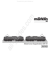 marklin 26593 Mode D'emploi