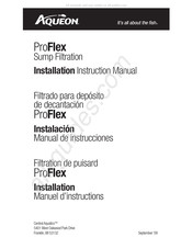 Aqueon PROFLEX MODEL 1 Manuel D'instructions