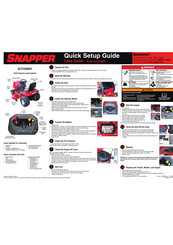 Snapper SLT23460FC Guide D'installation Rapide