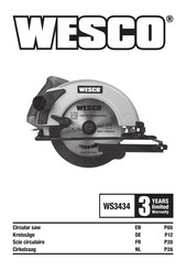 Wesco WS3434 Notice Originale