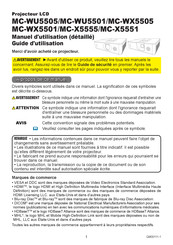 Maxell MC-WX5505 Manuel D'utilisation